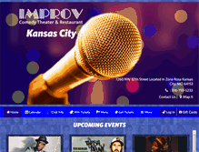 Tablet Screenshot of improvkc.com